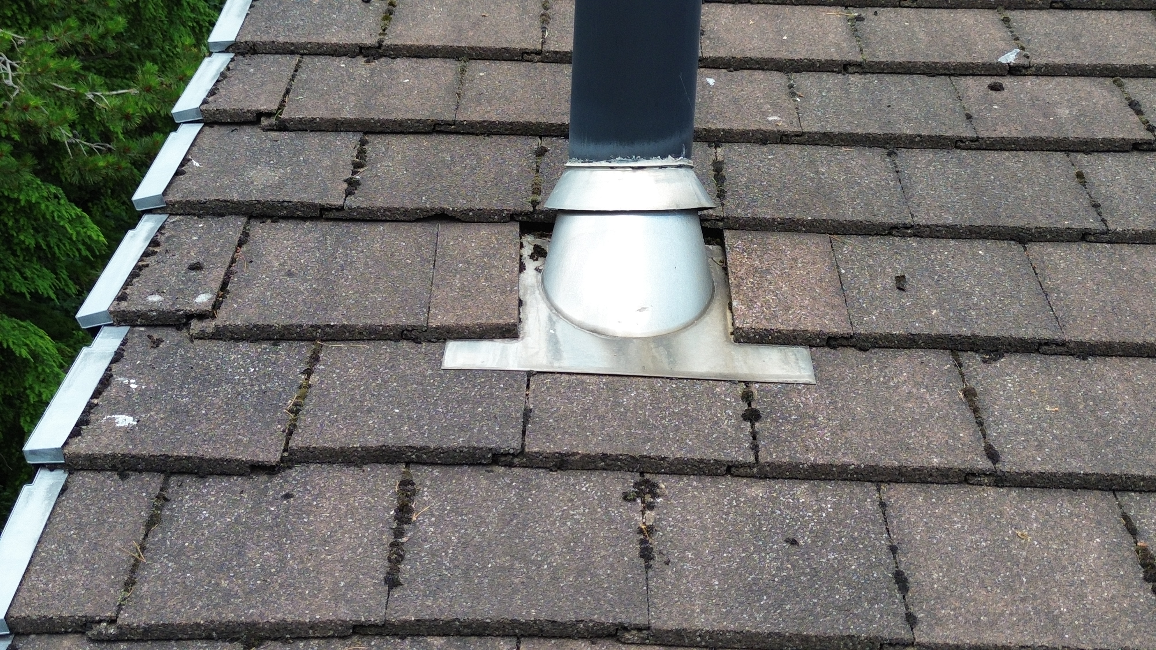 Drone roof tile and structure inspection
