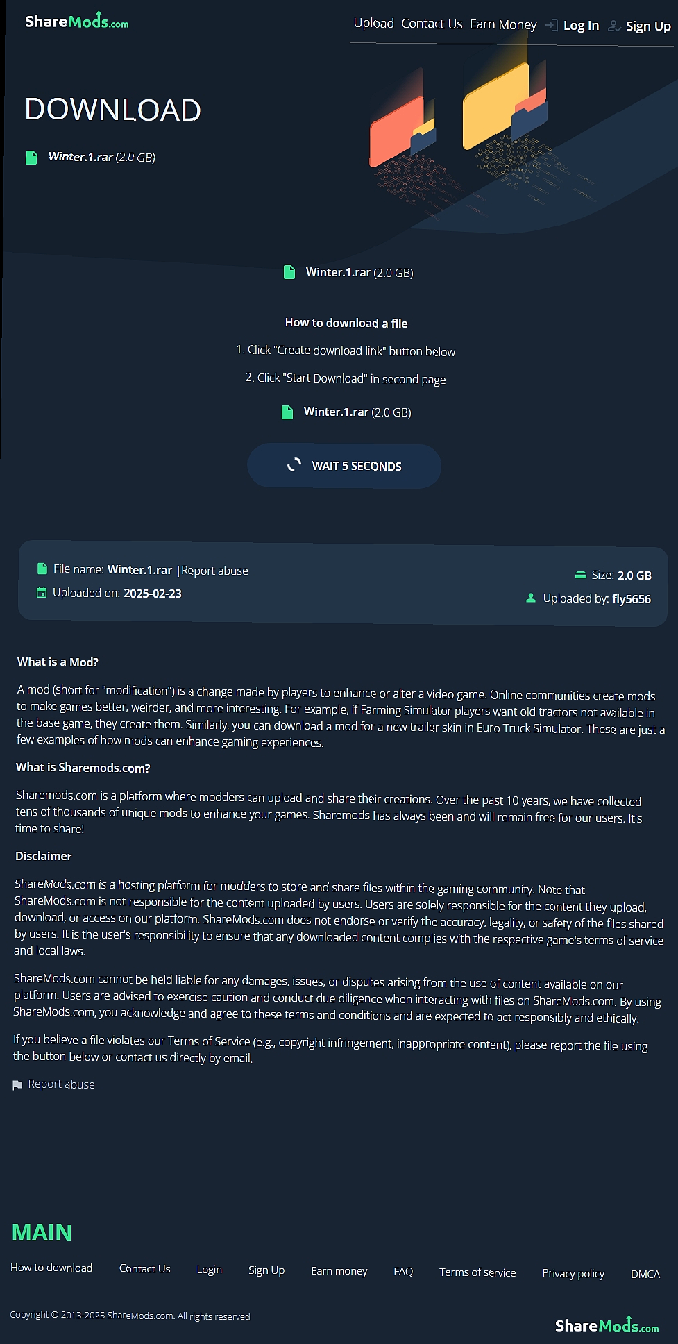 МОД Зима для Суровой России. Забайкалье R12 ДЛЯ EURO TRUCK SIMULATOR 2