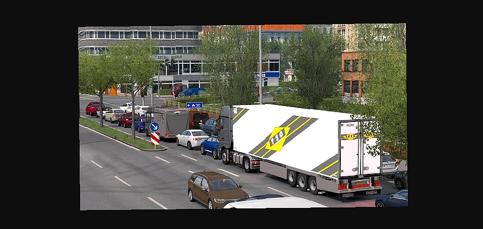 МОД Brutal Traffic by Kass v5.4 ДЛЯ EURO TRUCK SIMULATOR 2