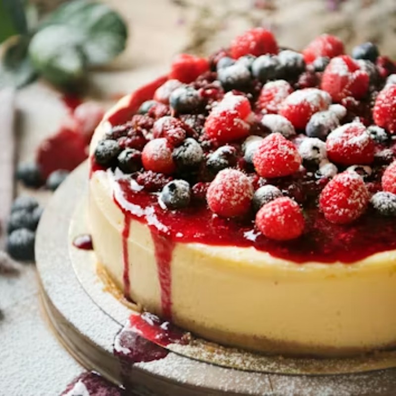 Strawberry Cream Cake