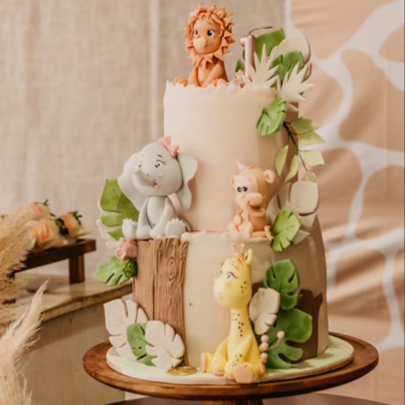 Jungle Baby Cake