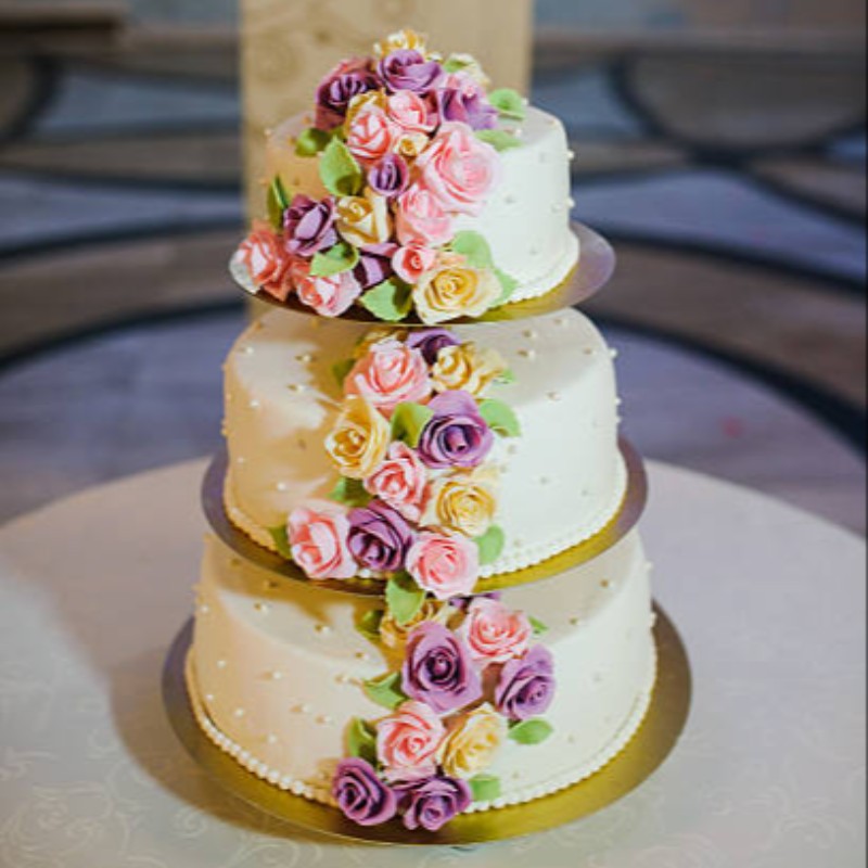 Floral Elegance Cake