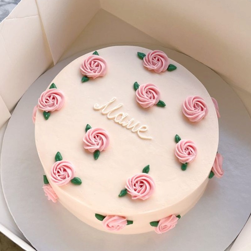 Rosy Delight Cake