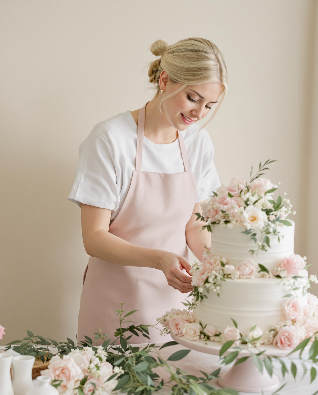 Freshly baked cake at Cake O'Clock