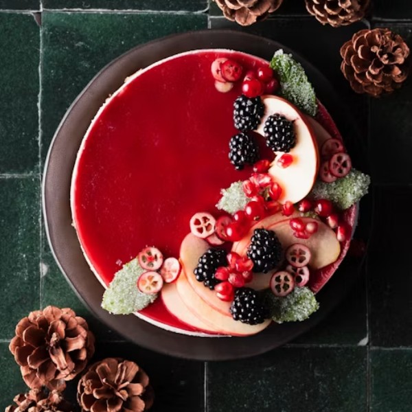 Berry Bliss Velvet Cake