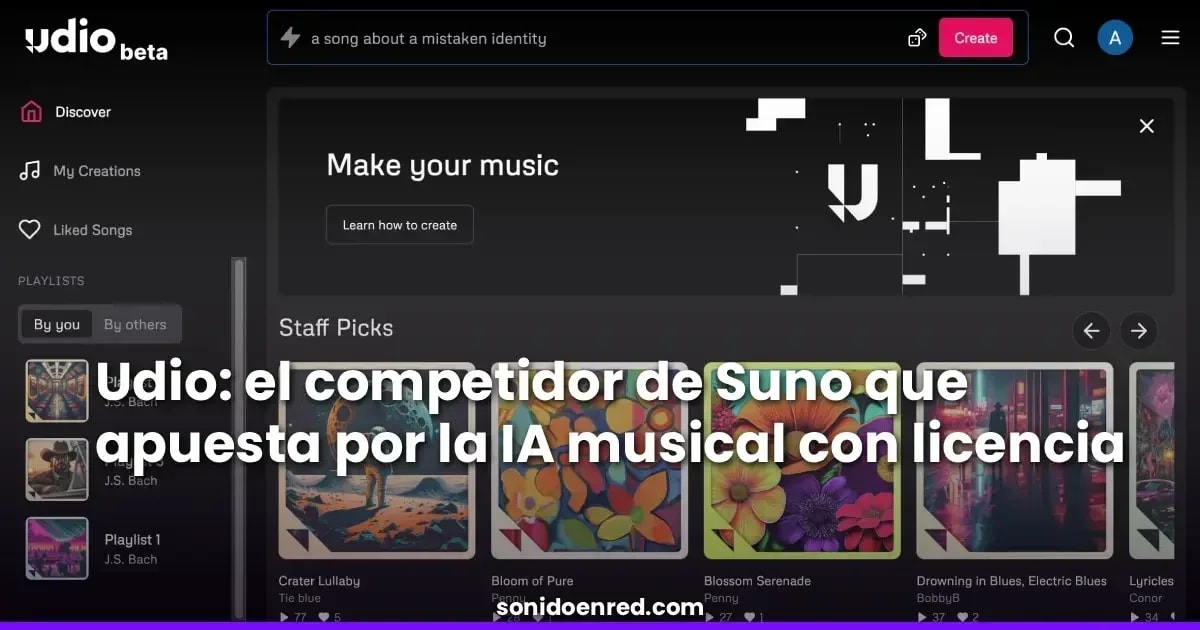Udio: el competidor de Suno que apuesta por la IA musical con licencia