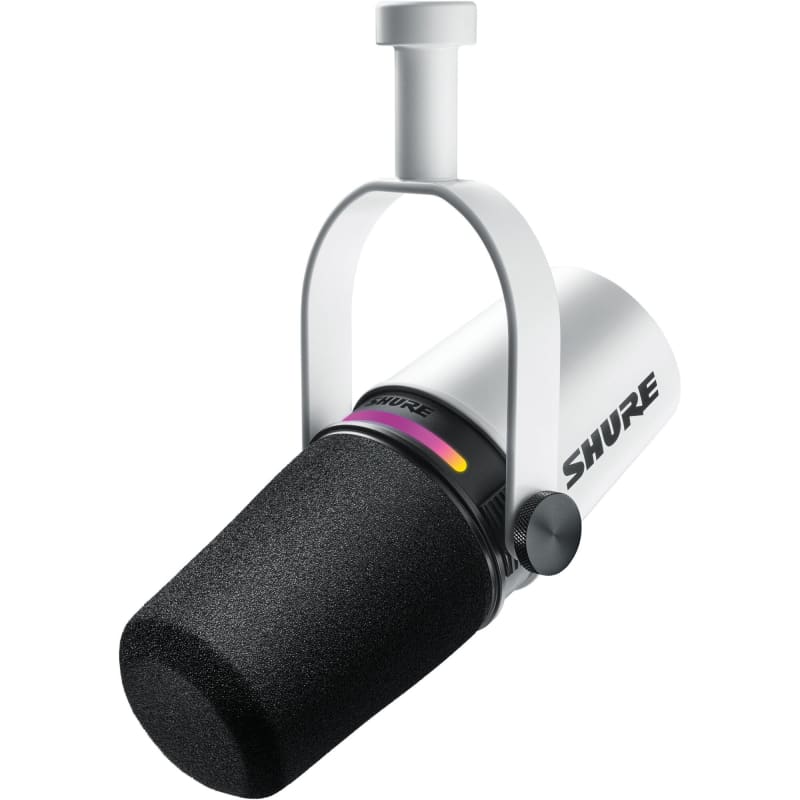 Shure MV7+ WHITE