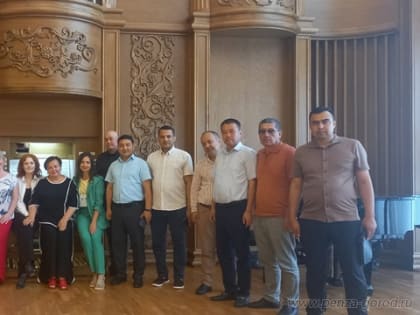 В День России празднования в Пензе посетила делегация из Узбекистана