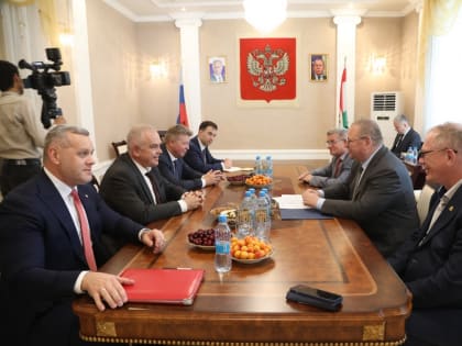 Губернатор обсудил с официальными представителями РФ в Таджикистане развитие внешних связей пензенского региона