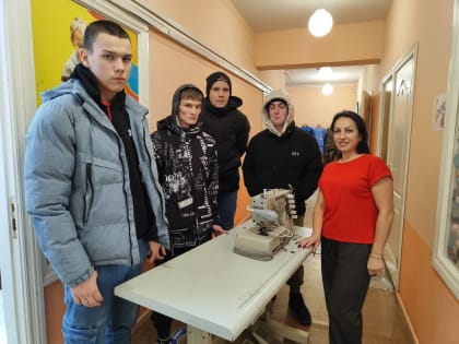 В учебно-производственном комплексе  Кузнецкого многопрофильного колледжа появилось новое швейное оборудование