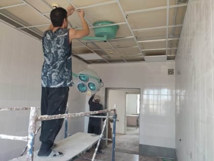 Ремонт в Башмаковской больнице завершат к сентябрю