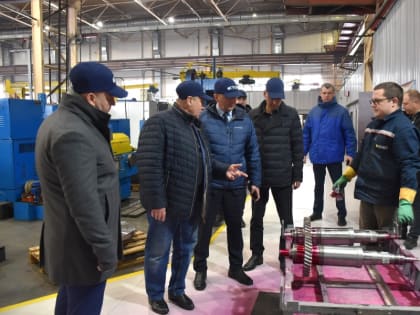 Денис Соболев посетил с рабочим визитом пензенское предприятие СКБТ