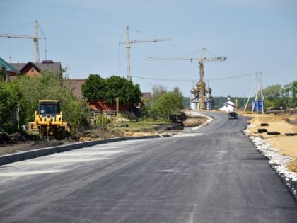 Мэр Пензы отчитался о строительстве дороги в дальнем Арбеково