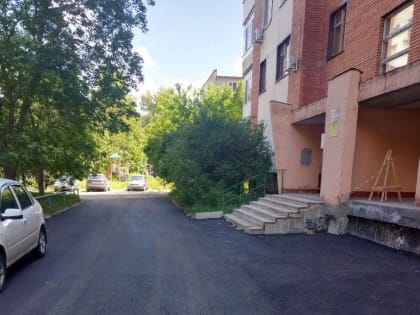 В округе депутата Романа Петрухина  завершилась асфальтировка дорог  по Программе выполнения наказов избирателей