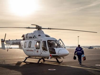 В Пензу из Саратова вертолетом доставили новорожденного пациента