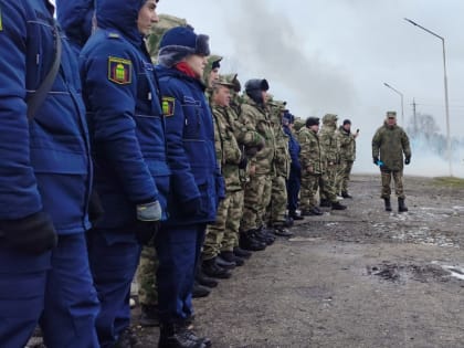 Создание отряда территориальной самообороны в Кузнецке