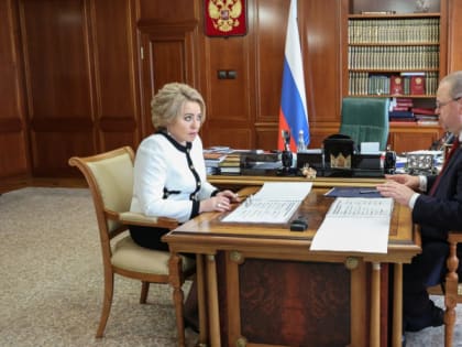 Валентина Матвиенко высоко оценила работу Пензенской области по развитию экономики