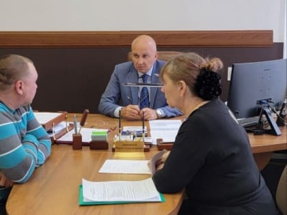 Юрий Зиновьев провел очередной плановый прием граждан