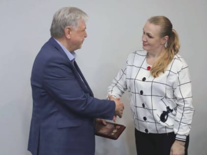 Сергея Рыбалкина наградили высшей наградой министерства здравоохранения РФ