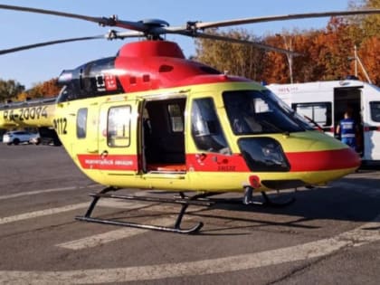 Скорая помощь из санавиации спасла жизнь жителю Нижнего Ломова