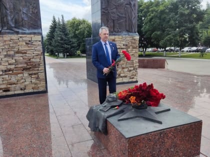 Александр Самокутяев поблагодарил ветеранов боевых действий за самоотверженное служение Отечеству