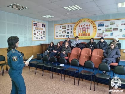 Бойцов отряда «Тигр»  обучили обращению с первичными средствами пожаротушения