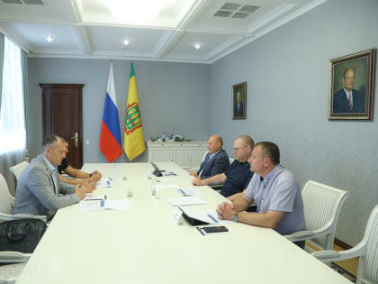 Олег Мельниченко встретился с руководителем компании «КатЛаб»