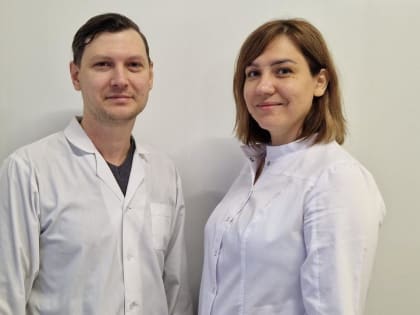 В Башмаковскую больницу на работу пришла семейная пара врачей