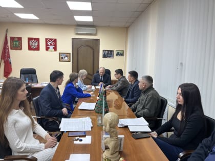 В администрации прошло заседание штаба по развитию экономики города