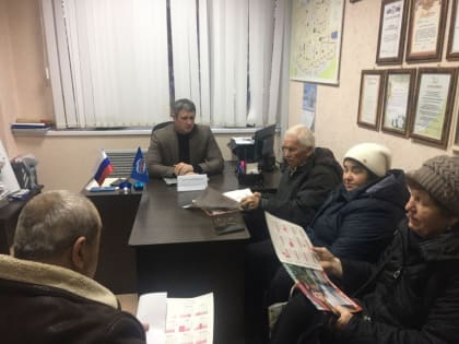 Депутат Пензенской городской Думы встретился с жителями округа