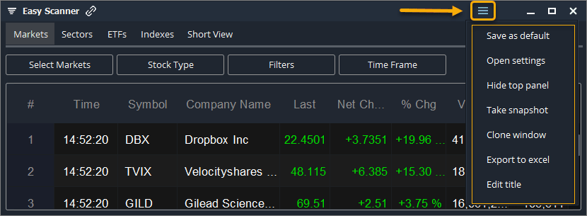 tool2 1 - Trading platform screenshot