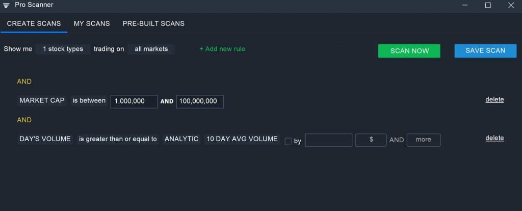 Preferred Stock - Pro Scanner