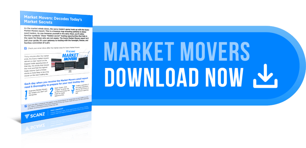 Download Market Movers cheat sheet - click to get PDF guide for tracking biggest market movers