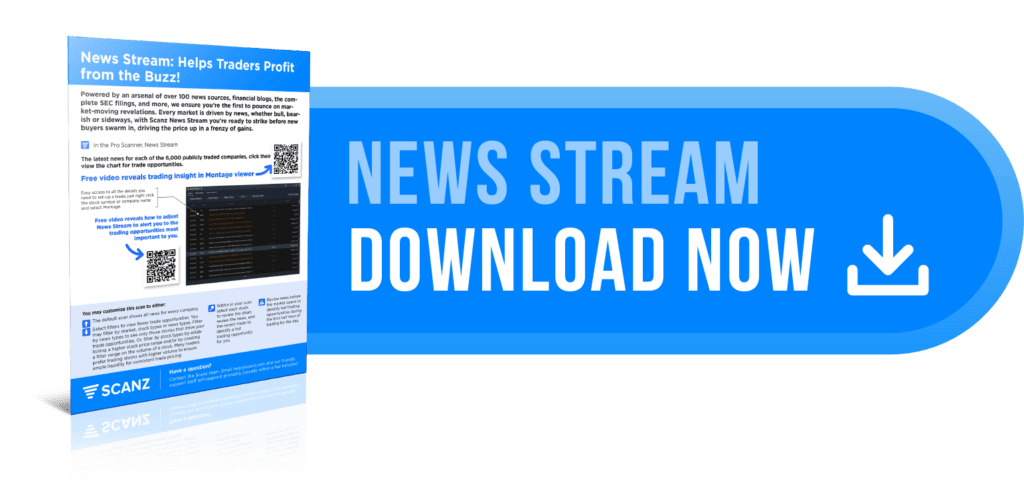 Download News Stream cheat sheet - click to get PDF guide for real-time news scanning