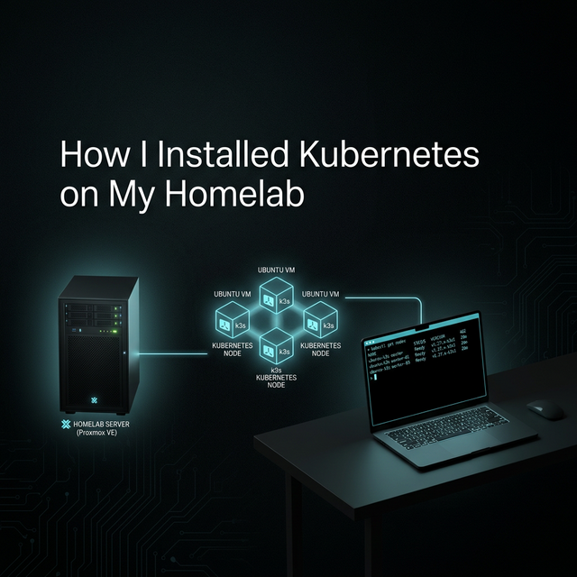 How I Installed Kubernetes on My Homelab (Using k3s on Proxmox + Ubuntu)'s image