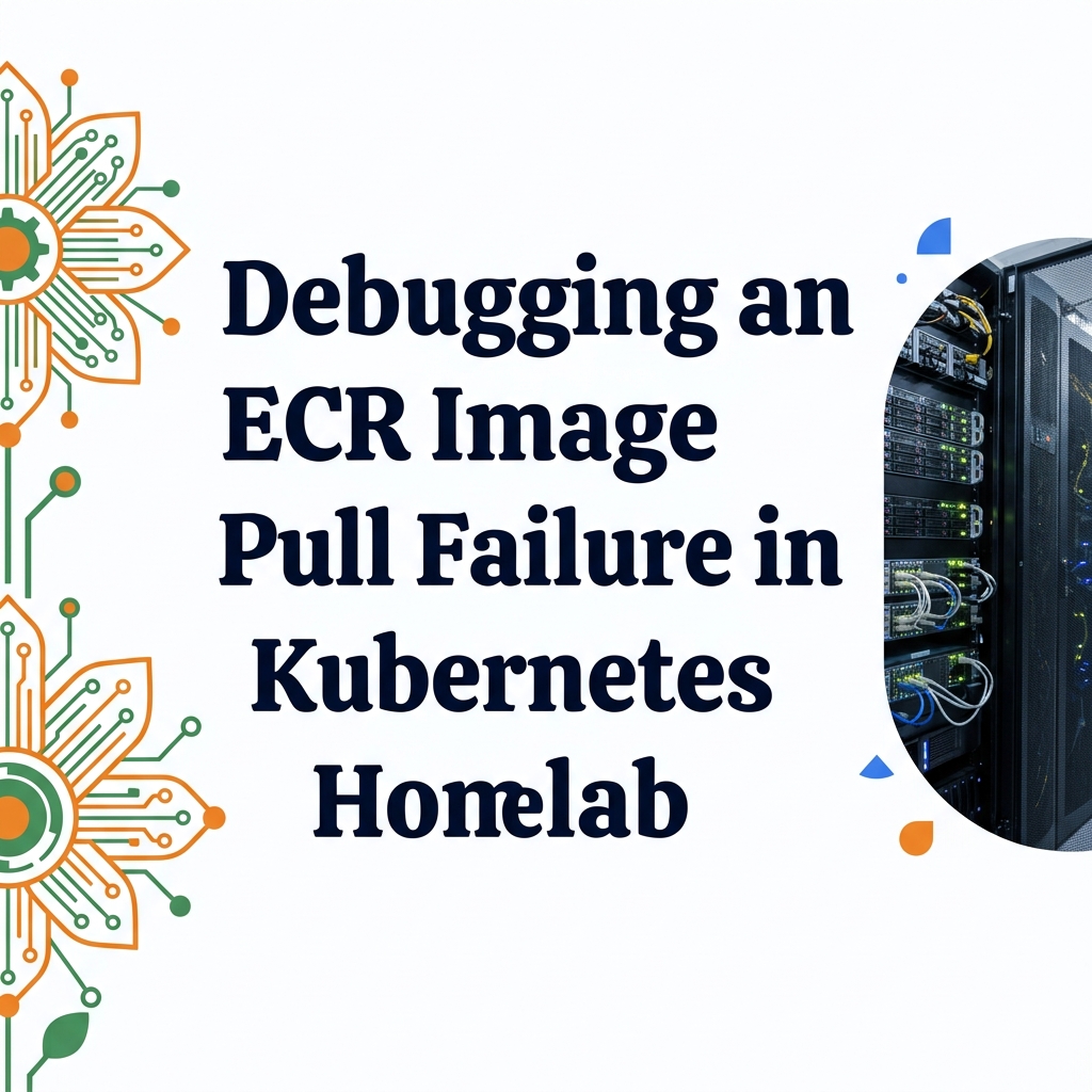 Why One Node Pulled and the Other Didn't: Debugging an ECR Image Pull Failure in Kubernetes Homelab's image
