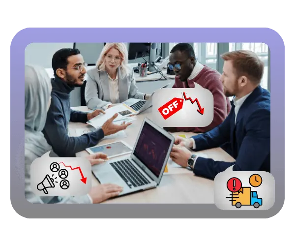 Sintomas de operação travada no negócio