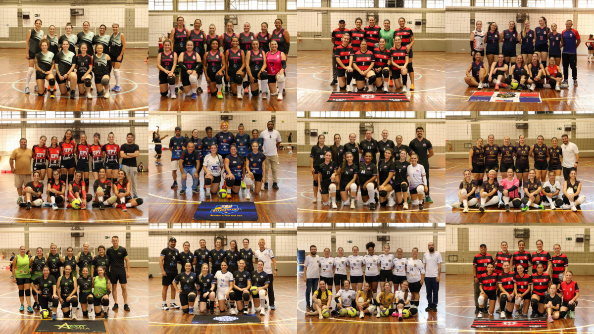 Liga dos Vales 2026 tem grande participação na 1ª etapa feminina com 12 equipes em Santa Cruz do Sul