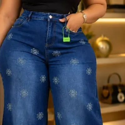 Quality luxury jeans and Top