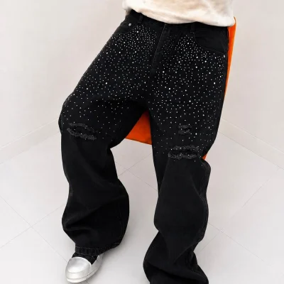 Quality  Baggy Jeans  insize 32_36