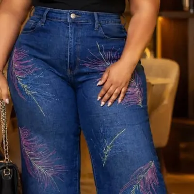 Quality luxury jeans and Top