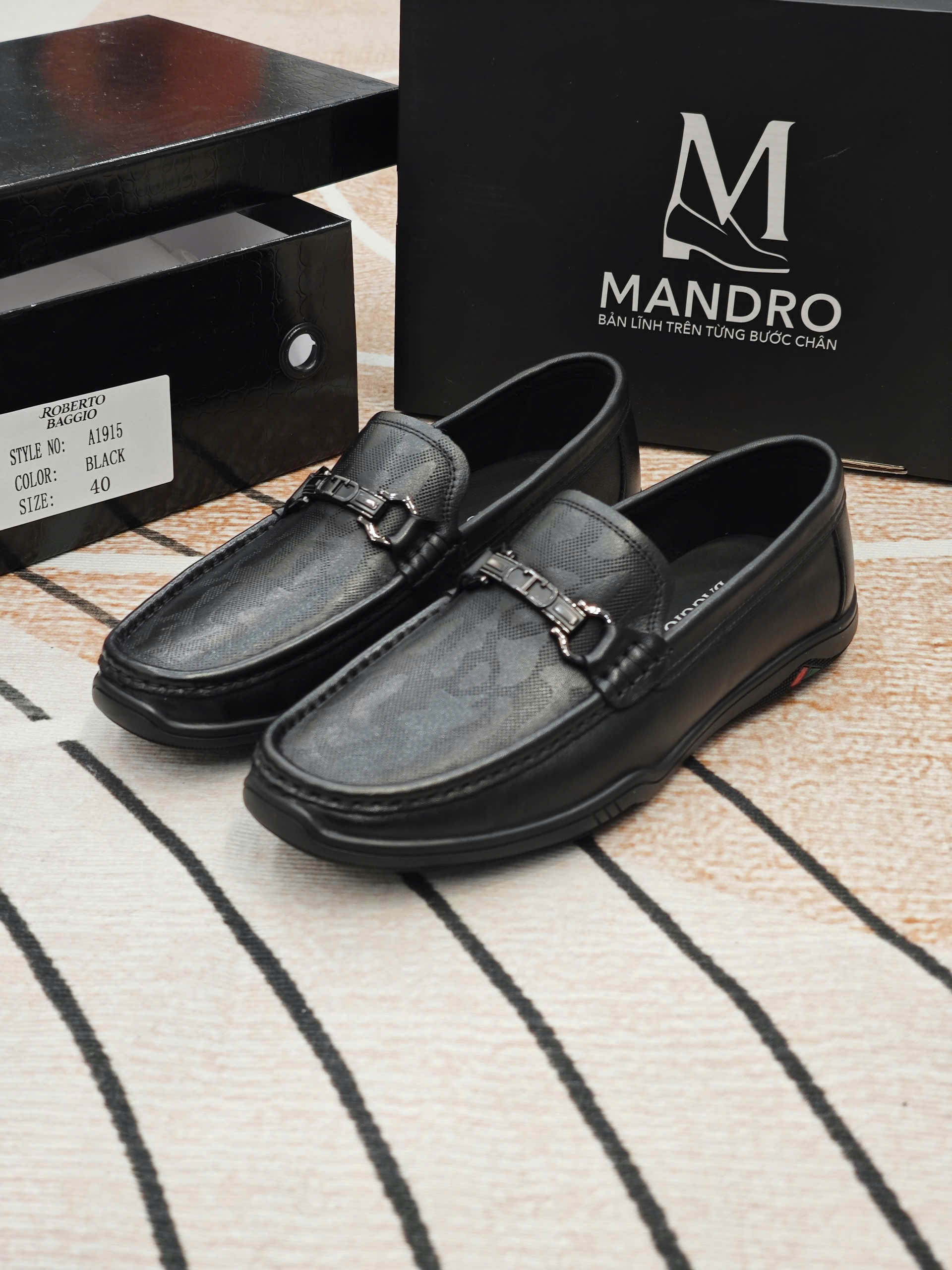 GIÀY MOCCASIN ROBERTO BAGGIO - A1915