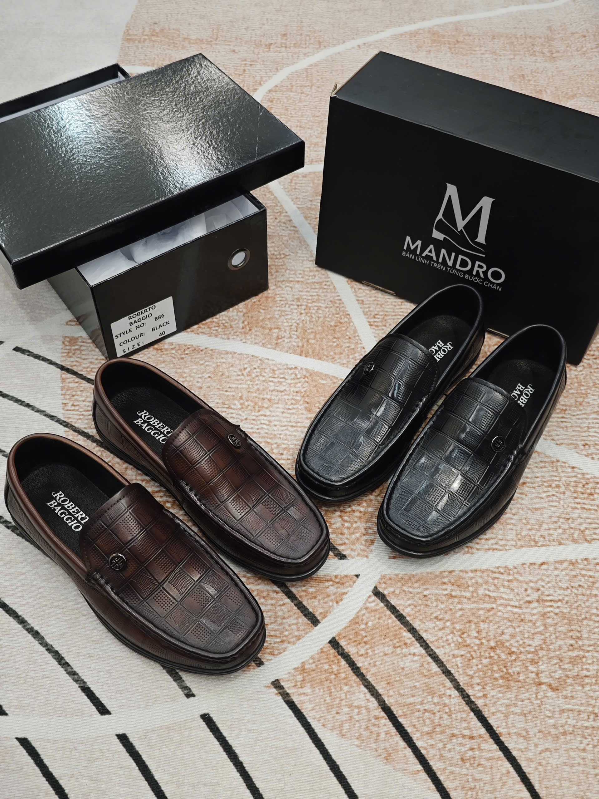 GIÀY MOCCASIN ROBERTO BAGGIO - 886