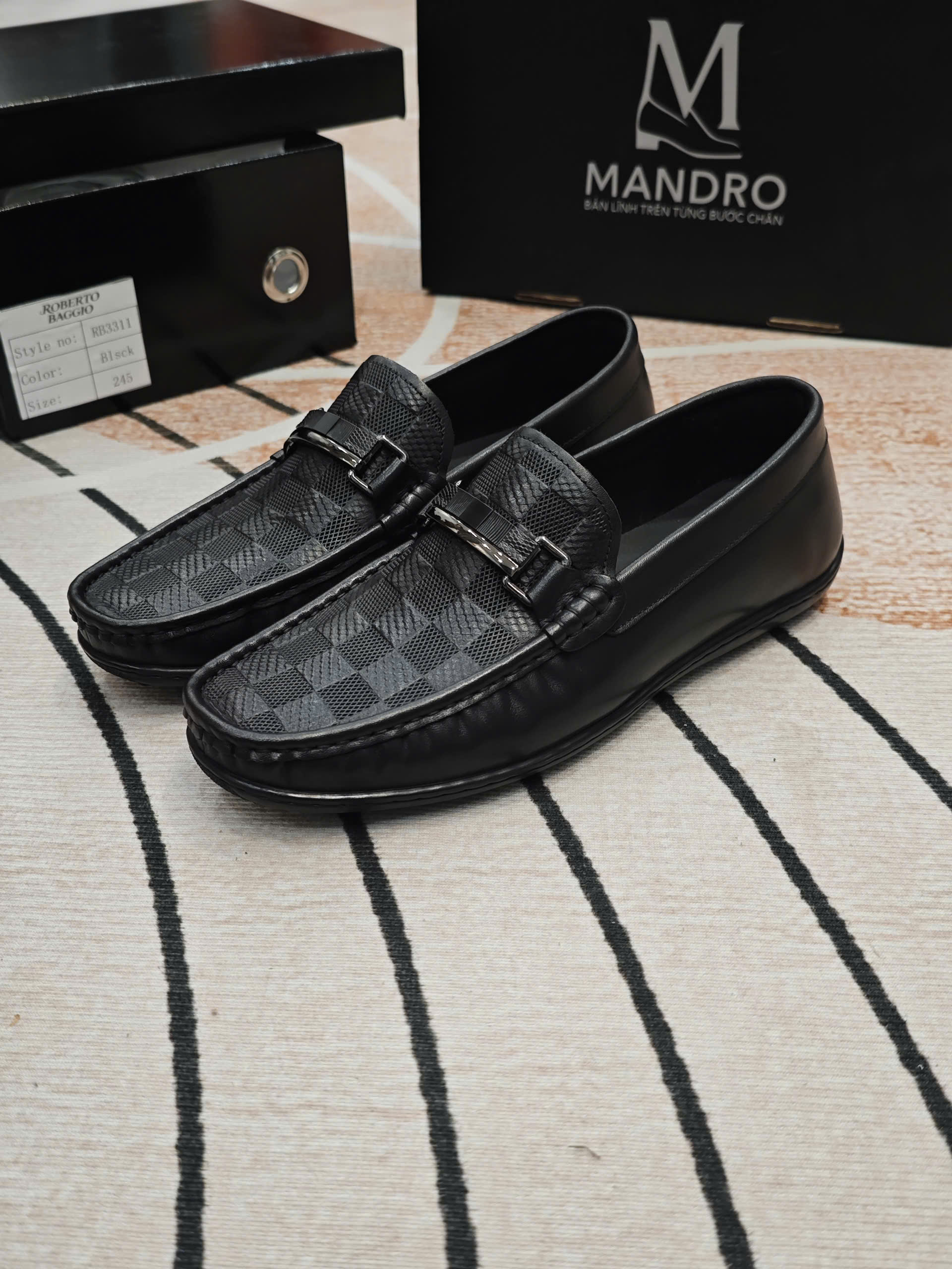 GIÀY MOCCASIN ROBERTO BAGGIO - RB3311