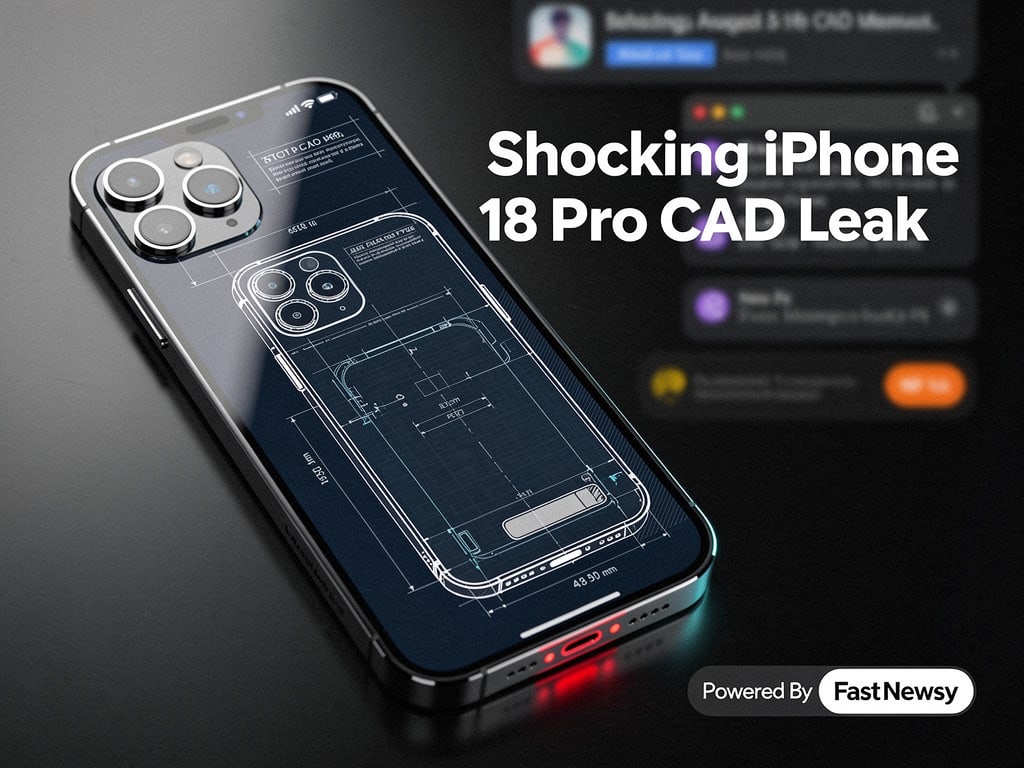 Shocking New iPhone 18 Pro CAD Images Spark Rumors and Concerns!