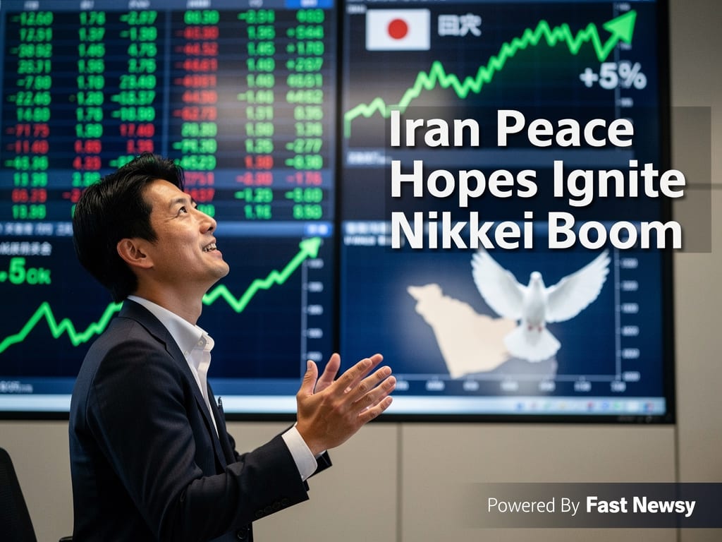 Stocks Boom as Iran Peace Hopes Spark 5% Nikkei Surge!