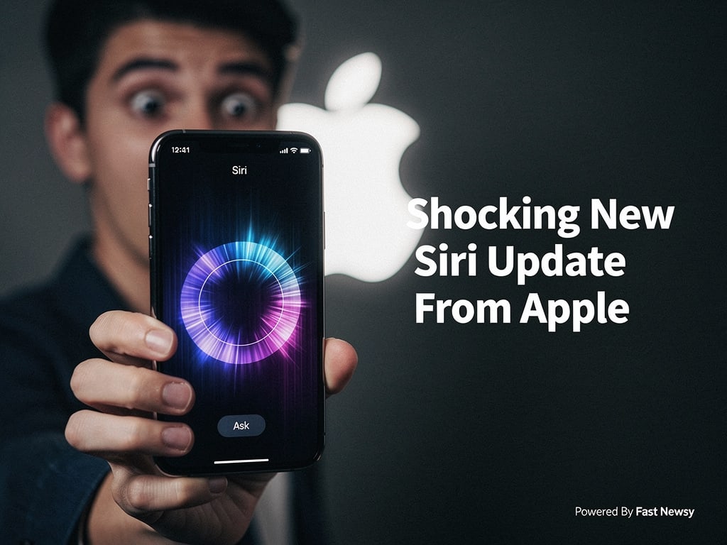 Shocking New Siri Announcement: Apple’s Game-Changer Revealed!