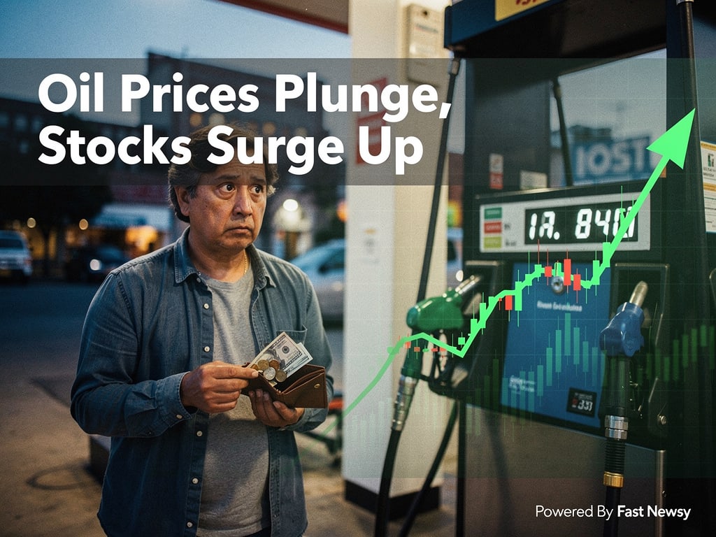 Oil Prices Plunge: What This Means for Your Wallet as Stocks Soar