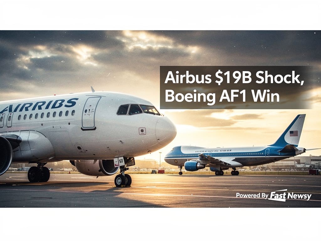 Airbus Shocks with $19B Order as Boeing Wins Air Force One Deal!