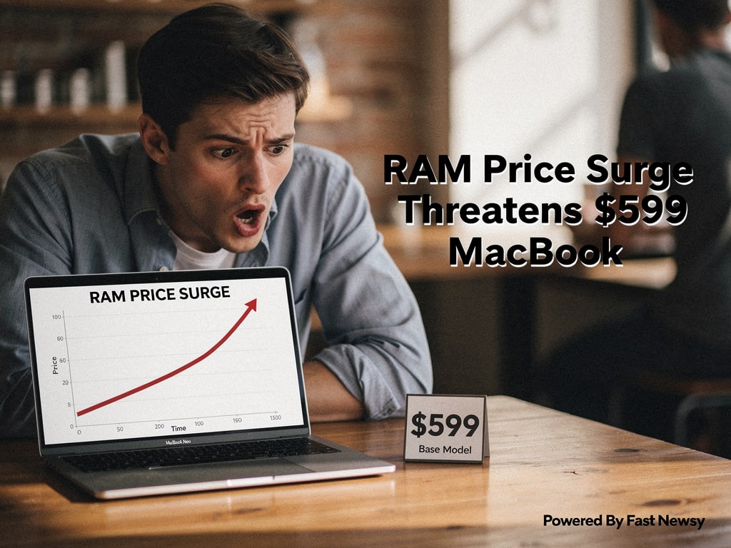 Shocking RAM Price Surge Puts $599 MacBook Neo at Risk!